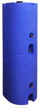 Blue 160 Gallon Water Storage Tank