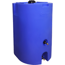 Blue 160 Gallon Water Storage Tank